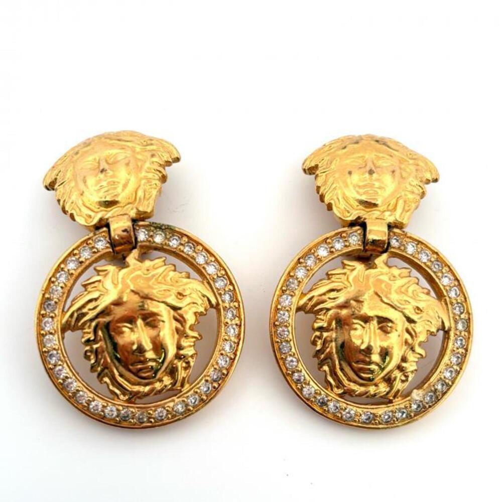 VERSACE Gold Earrings